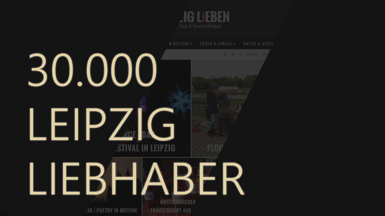 30.000 Leipzig Leben Liebhaber
